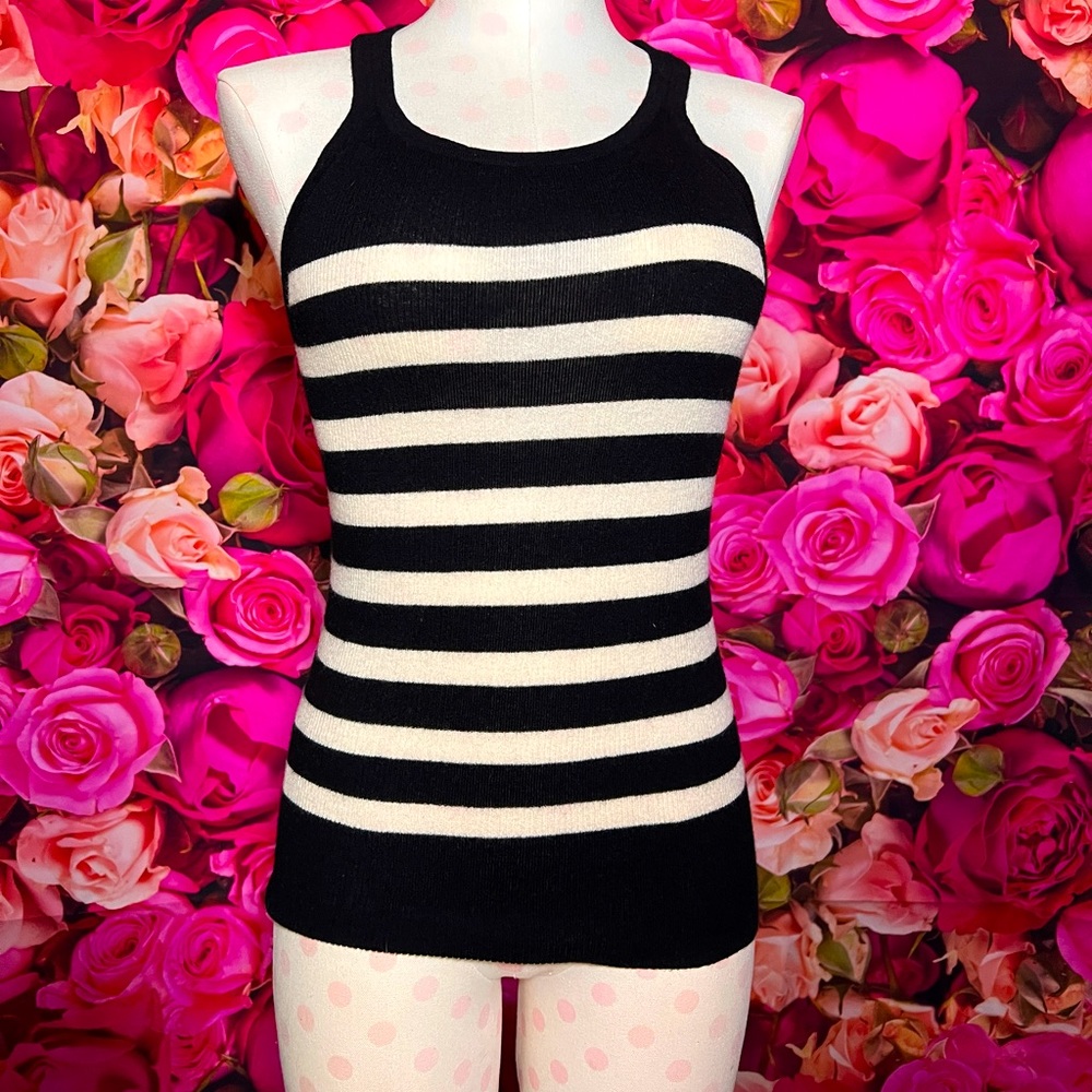 Michael Kors striped knit top